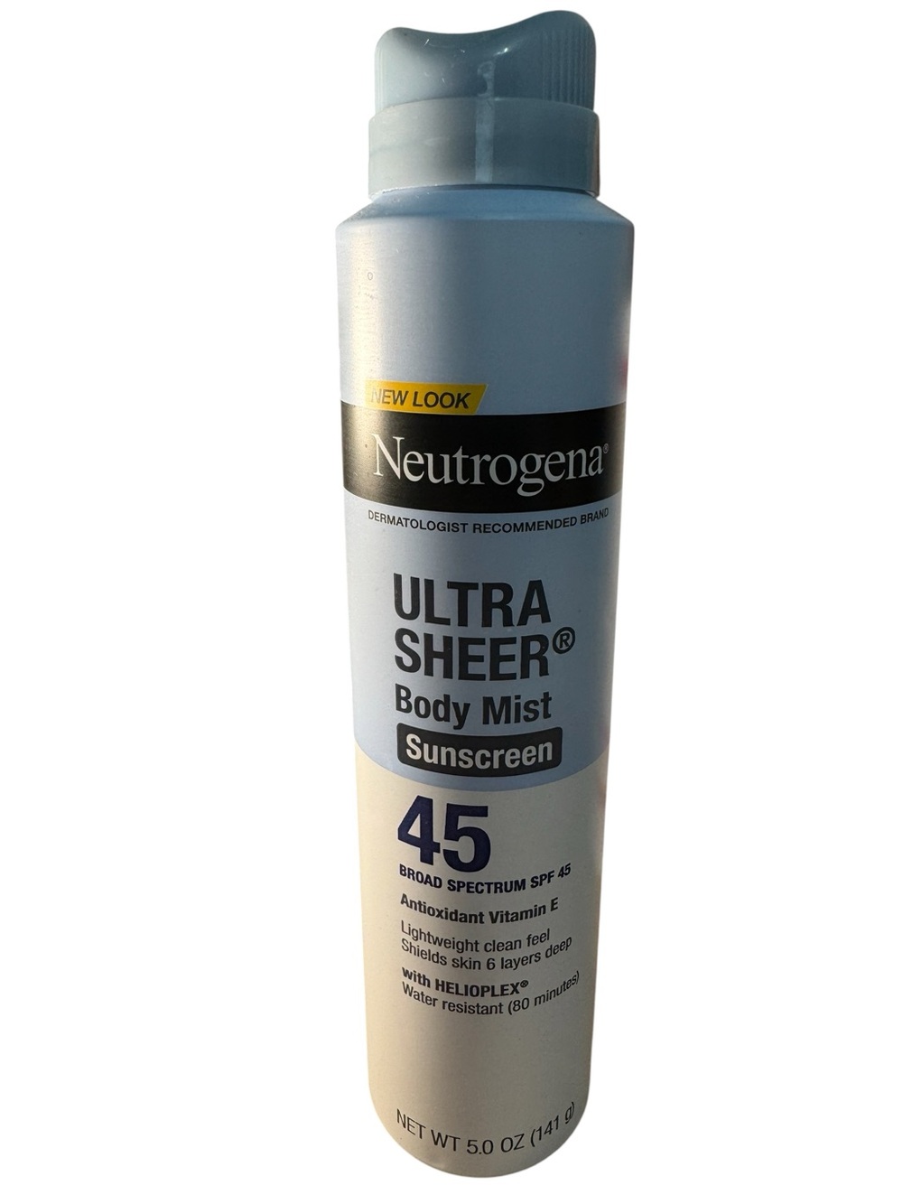 Neutrogena Ultra Sheer Body Mist Sunscreen 45 SPF